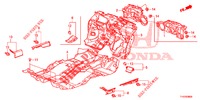 VLOERMAT/ISOLATOR  voor Honda JAZZ 1.4 LS 5 deuren 5-versnellings handgeschakelde versnellingsbak 2012