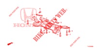 VOOR SUB FRAME  voor Honda JAZZ 1.4 LS 5 deuren 5-versnellings handgeschakelde versnellingsbak 2012