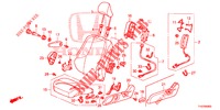 VOOR ZITTING/VEILIGHEIDSRIEMEN (G.) (1) voor Honda JAZZ 1.4 LS 5 deuren 5-versnellings handgeschakelde versnellingsbak 2012