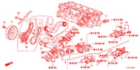 WATERPOMP/THERMOSTAAT  voor Honda JAZZ 1.4 LS 5 deuren 5-versnellings handgeschakelde versnellingsbak 2012