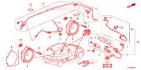 ANTENNE/LUIDSPREKER  voor Honda JAZZ LSH 5 deuren CVT versnellingsbak 2012