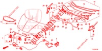 KAP (LH) voor Honda JAZZ 1.4 LUXURY 5 deuren 5-versnellings handgeschakelde versnellingsbak 2014
