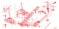 KEUZEHENDEL(HMT)  voor Honda JAZZ 1.4 LUXURY 5 deuren 5-versnellings handgeschakelde versnellingsbak 2014