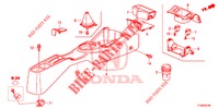 MIDDEN CONSOLE  voor Honda JAZZ 1.4 LUXURY 5 deuren 5-versnellings handgeschakelde versnellingsbak 2014