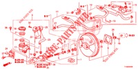 REM HOOFDCILINDER/HOOFDSPANNING (LH) voor Honda JAZZ 1.4 LUXURY 5 deuren 5-versnellings handgeschakelde versnellingsbak 2014
