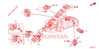 SCHAKELAAR (LH) voor Honda JAZZ 1.4 LUXURY 5 deuren 5-versnellings handgeschakelde versnellingsbak 2014