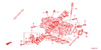 SPOEL KLEP/ OLIEDRUKSENSOR  voor Honda JAZZ 1.4 LUXURY 5 deuren 5-versnellings handgeschakelde versnellingsbak 2014