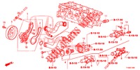 WATERPOMP/THERMOSTAAT  voor Honda JAZZ 1.4 LUXURY 5 deuren 5-versnellings handgeschakelde versnellingsbak 2014