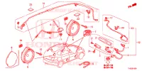 ANTENNE/LUIDSPREKER  voor Honda JAZZ LSH 5 deuren 5-versnellings handgeschakelde versnellingsbak 2014