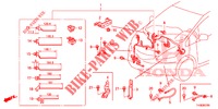 BEDRADINGSBUNDEL (LH) (1) voor Honda JAZZ 1.4 LSPH 5 deuren 5-versnellings handgeschakelde versnellingsbak 2014