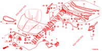 KAP (LH) voor Honda JAZZ 1.4 LSPH 5 deuren 5-versnellings handgeschakelde versnellingsbak 2014