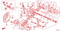 ACHTER REM (DISQUE) voor Honda JAZZ 1.4 SPH 5 deuren 5-versnellings handgeschakelde versnellingsbak 2014
