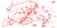 ANTENNE/LUIDSPREKER  voor Honda JAZZ 1.4 SPH 5 deuren 5-versnellings handgeschakelde versnellingsbak 2014