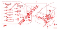 BEDRADINGSBUNDEL (LH) (2) voor Honda JAZZ 1.4 SPH 5 deuren 5-versnellings handgeschakelde versnellingsbak 2014