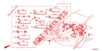BEDRADINGSBUNDEL (LH) (3) voor Honda JAZZ 1.4 SPH 5 deuren 5-versnellings handgeschakelde versnellingsbak 2014