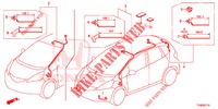 BEDRADINGSBUNDEL (LH) (6) voor Honda JAZZ 1.4 SPH 5 deuren 5-versnellings handgeschakelde versnellingsbak 2014