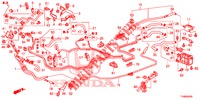 BRANDSTOF PIJP (LH) voor Honda JAZZ 1.4 SPH 5 deuren 5-versnellings handgeschakelde versnellingsbak 2014