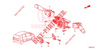 COMBINATIESCHAKELAAR  voor Honda JAZZ 1.4 SPH 5 deuren 5-versnellings handgeschakelde versnellingsbak 2014