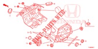 DOORVOERTULLE (ARRIERE) voor Honda JAZZ 1.4 SPH 5 deuren 5-versnellings handgeschakelde versnellingsbak 2014