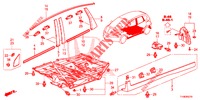 GIETWERK/BESCHERMER  voor Honda JAZZ 1.4 SPH 5 deuren 5-versnellings handgeschakelde versnellingsbak 2014