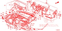 INSTRUMENTEN PANEEL BOVEN (LH) voor Honda JAZZ 1.4 SPH 5 deuren 5-versnellings handgeschakelde versnellingsbak 2014