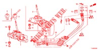KEUZEHENDEL(HMT)  voor Honda JAZZ 1.4 SPH 5 deuren 5-versnellings handgeschakelde versnellingsbak 2014