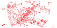 KOPPELING BEHUIZING (1) voor Honda JAZZ 1.4 SPH 5 deuren 5-versnellings handgeschakelde versnellingsbak 2014
