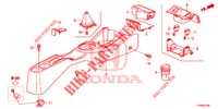 MIDDEN CONSOLE  voor Honda JAZZ 1.4 SPH 5 deuren 5-versnellings handgeschakelde versnellingsbak 2014