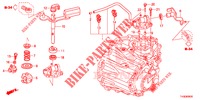 OVERSCHAKELHENDEL/OVERSCHAKELARM  voor Honda JAZZ 1.4 SPH 5 deuren 5-versnellings handgeschakelde versnellingsbak 2014