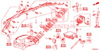 SRS EENHEID (LH) voor Honda JAZZ 1.4 SPH 5 deuren 5-versnellings handgeschakelde versnellingsbak 2014