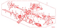 STARTMOTOR (DENSO) (1) voor Honda JAZZ 1.4 SPH 5 deuren 5-versnellings handgeschakelde versnellingsbak 2014