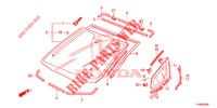 VOOR RUIT/ ACHTER RUIT  voor Honda JAZZ 1.4 SPH 5 deuren 5-versnellings handgeschakelde versnellingsbak 2014