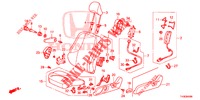 VOOR ZITTING/VEILIGHEIDSRIEMEN (G.) (1) voor Honda JAZZ 1.4 SPH 5 deuren 5-versnellings handgeschakelde versnellingsbak 2014