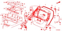 ACHTERKLEP PANEEL(2DE)  voor Honda JAZZ 1.3 EXCLUSIVE 5 deuren CVT versnellingsbak 2016