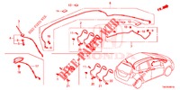ANTENNE/LUIDSPREKER (LH) (2) voor Honda JAZZ 1.3 EXCLUSIVE 5 deuren CVT versnellingsbak 2016