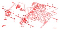 AUTOMATISCH SPANNER (2) voor Honda JAZZ 1.3 EXCLUSIVE 5 deuren CVT versnellingsbak 2016