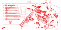 BEDRADINGSBUNDEL (2) voor Honda JAZZ 1.3 EXCLUSIVE 5 deuren CVT versnellingsbak 2016