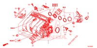 INLAAT SPRUITSTUK (2) voor Honda JAZZ 1.3 EXCLUSIVE 5 deuren CVT versnellingsbak 2016