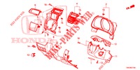 INSTRUMENTEN AFWERKING (COTE DE CONDUCTEUR) (LH) voor Honda JAZZ 1.3 EXCLUSIVE 5 deuren CVT versnellingsbak 2016