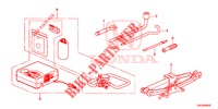 REPAIR KIT, TOOL voor Honda JAZZ 1.3 EXCLUSIVE 5 deuren CVT versnellingsbak 2016