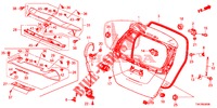 ACHTERKLEP PANEEL(2DE)  voor Honda JAZZ 1.3 EXECUTIVE 5 deuren CVT versnellingsbak 2018