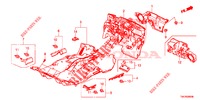 VLOERMAT/ISOLATOR  voor Honda JAZZ 1.3 EXECUTIVE 5 deuren CVT versnellingsbak 2018