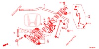 VOOR ONDER ARM/ STABILISATOR VEER  voor Honda JAZZ 1.3 EXECUTIVE 5 deuren CVT versnellingsbak 2018