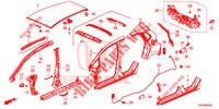 BUITEN PANELEN/ACHTER PANEEL  voor Honda JAZZ 1.5 DYNAMIC 5 deuren CVT versnellingsbak 2018
