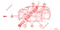 DOORVOERTULLE (INFERIEUR) voor Honda JAZZ 1.5 DYNAMIC 5 deuren CVT versnellingsbak 2018