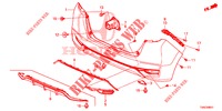 ACHTER BUMPER  voor Honda JAZZ 1.3 ELEGANCE 5 deuren 6-versnellings handgeschakelde versnellingsbak 2019