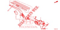 ACHTER RUITEWISSER  voor Honda JAZZ 1.3 ELEGANCE 5 deuren 6-versnellings handgeschakelde versnellingsbak 2019