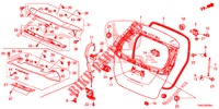 ACHTERKLEP PANEEL(2DE)  voor Honda JAZZ 1.3 ELEGANCE 5 deuren 6-versnellings handgeschakelde versnellingsbak 2019