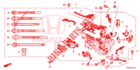 BEDRADINGSBUNDEL (1) voor Honda JAZZ 1.3 ELEGANCE 5 deuren 6-versnellings handgeschakelde versnellingsbak 2019
