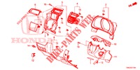INSTRUMENTEN AFWERKING (COTE DE CONDUCTEUR) (LH) voor Honda JAZZ 1.3 ELEGANCE 5 deuren 6-versnellings handgeschakelde versnellingsbak 2019
